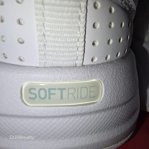 Puma Softride Sophia S0 Script white-bay-gulf stream Slip-on Women's Size 6.5 - Picture 6 of 11